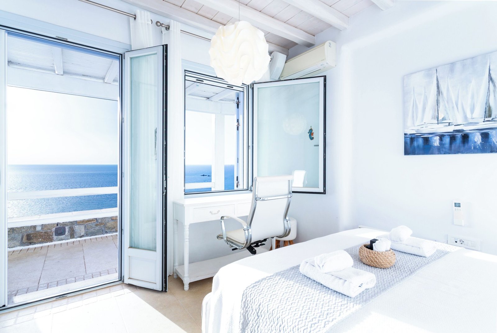 Luxury Mykonos bedroom suite